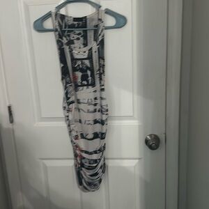 Comical looking, tight fitting top or gathered